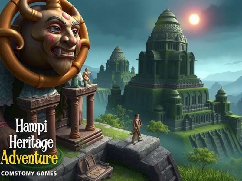 Hampi Heritage Adventure Game Cover